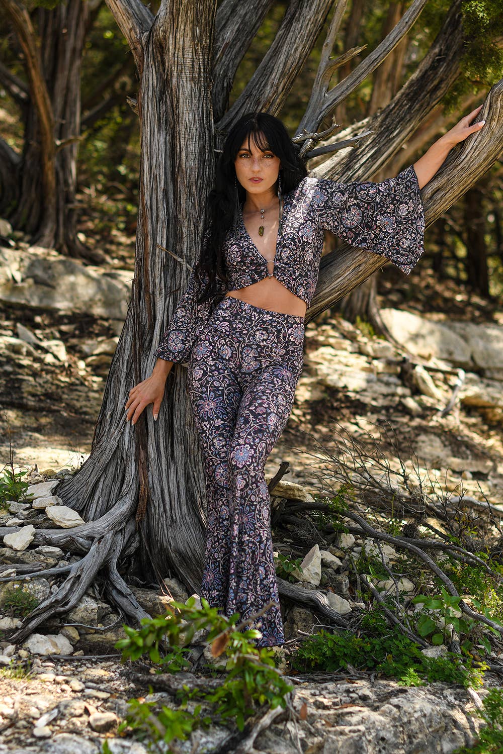 Moon Child High Rise Bell Bottoms