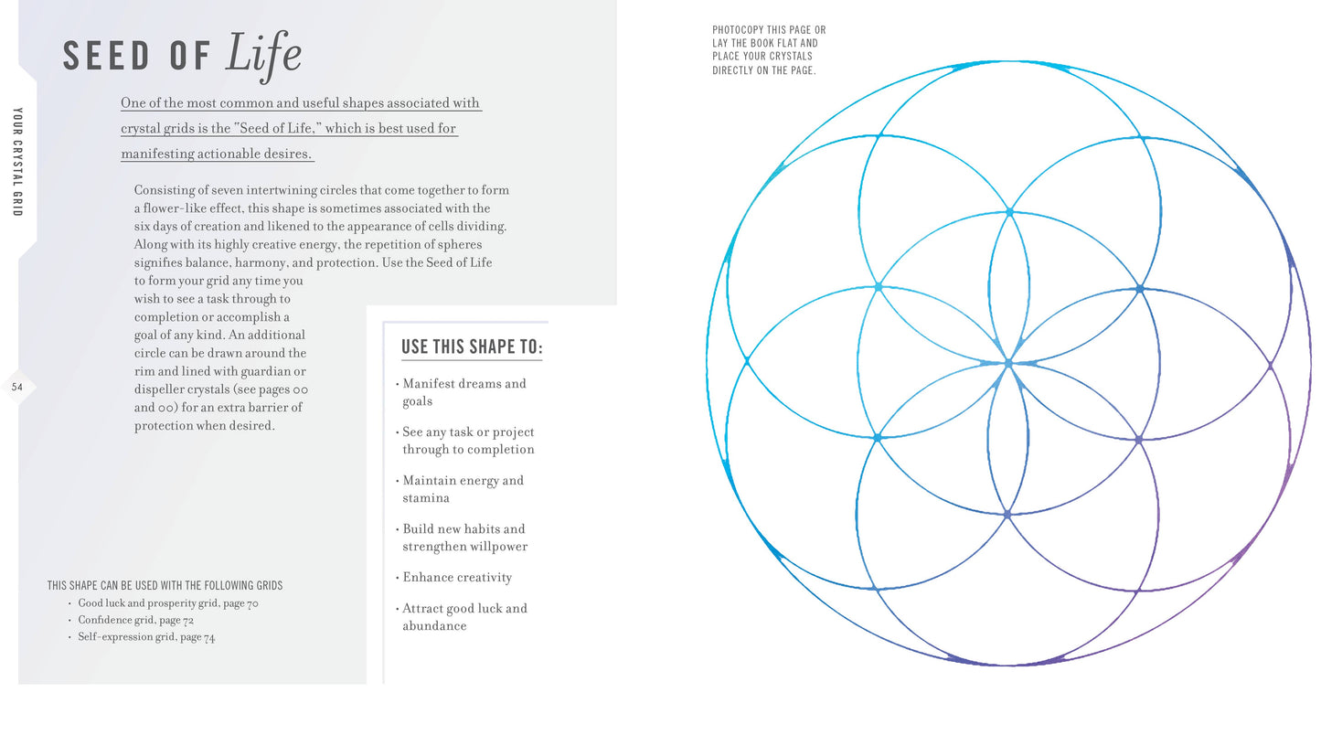 Crystal Gridwork: The Power of Crystals and Sacred Geometry