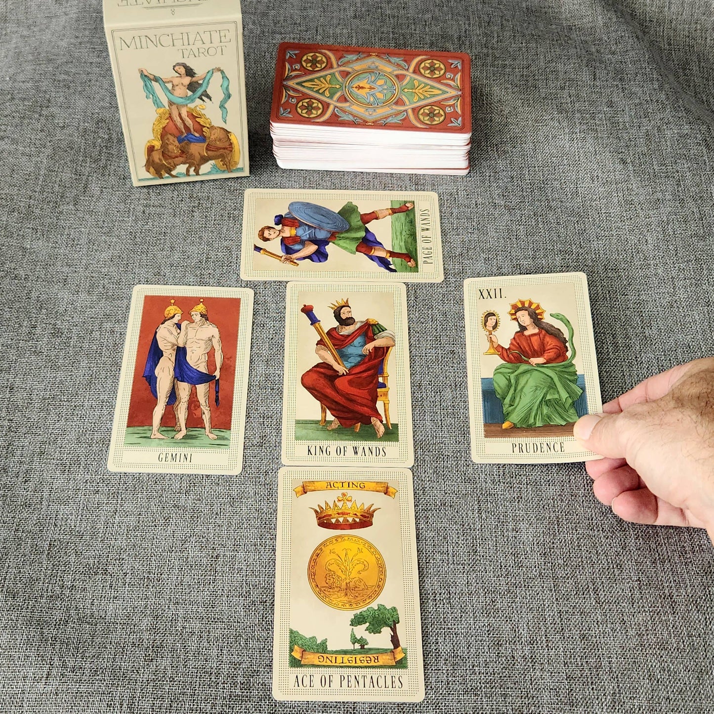 Minchiate Historical Tarot Cards Deck