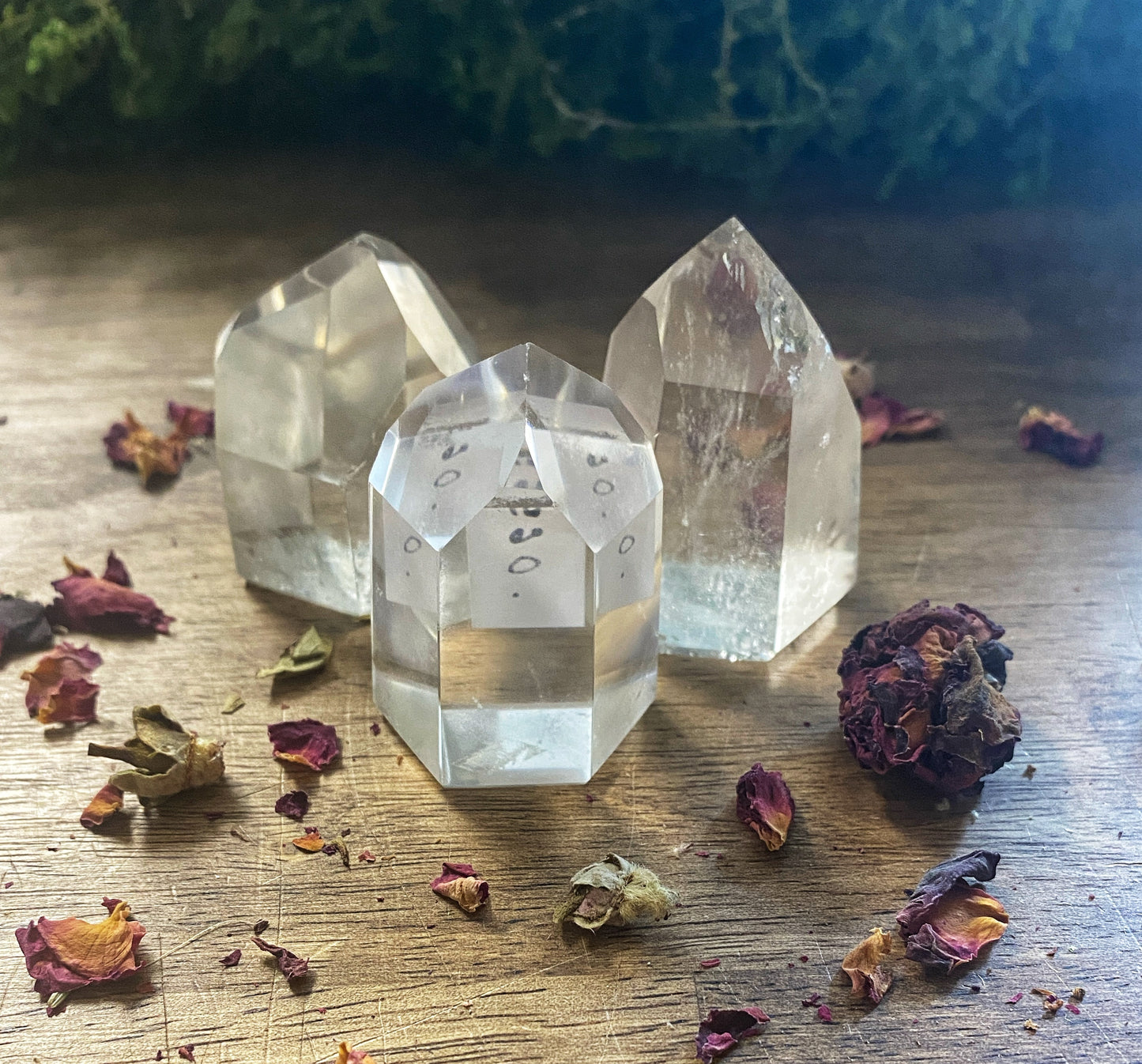 Crystal Quartz Points