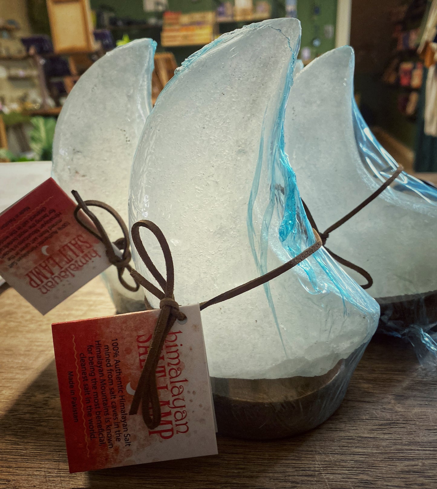 Crescent Moon Himalayan Salt Lamp