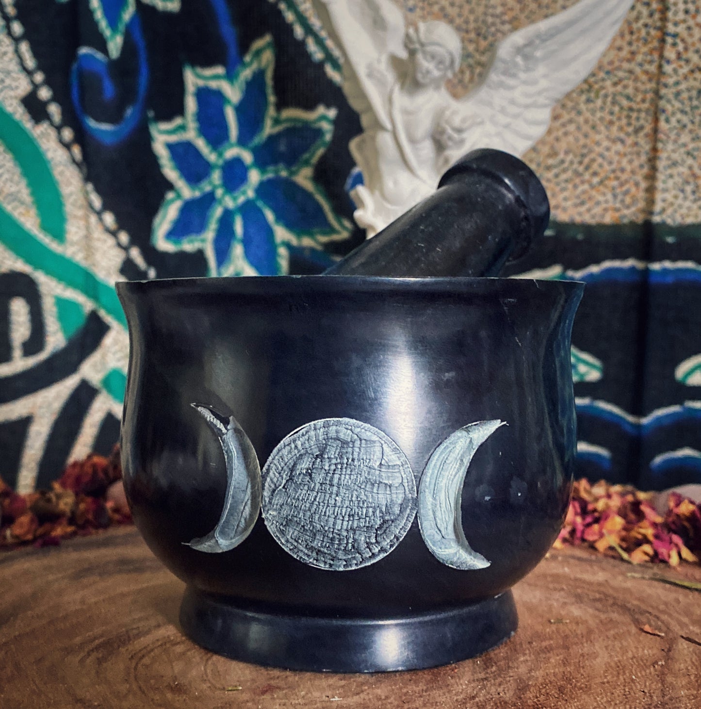 ๐ NEW Triple Moon Mortar and Pestle ๐