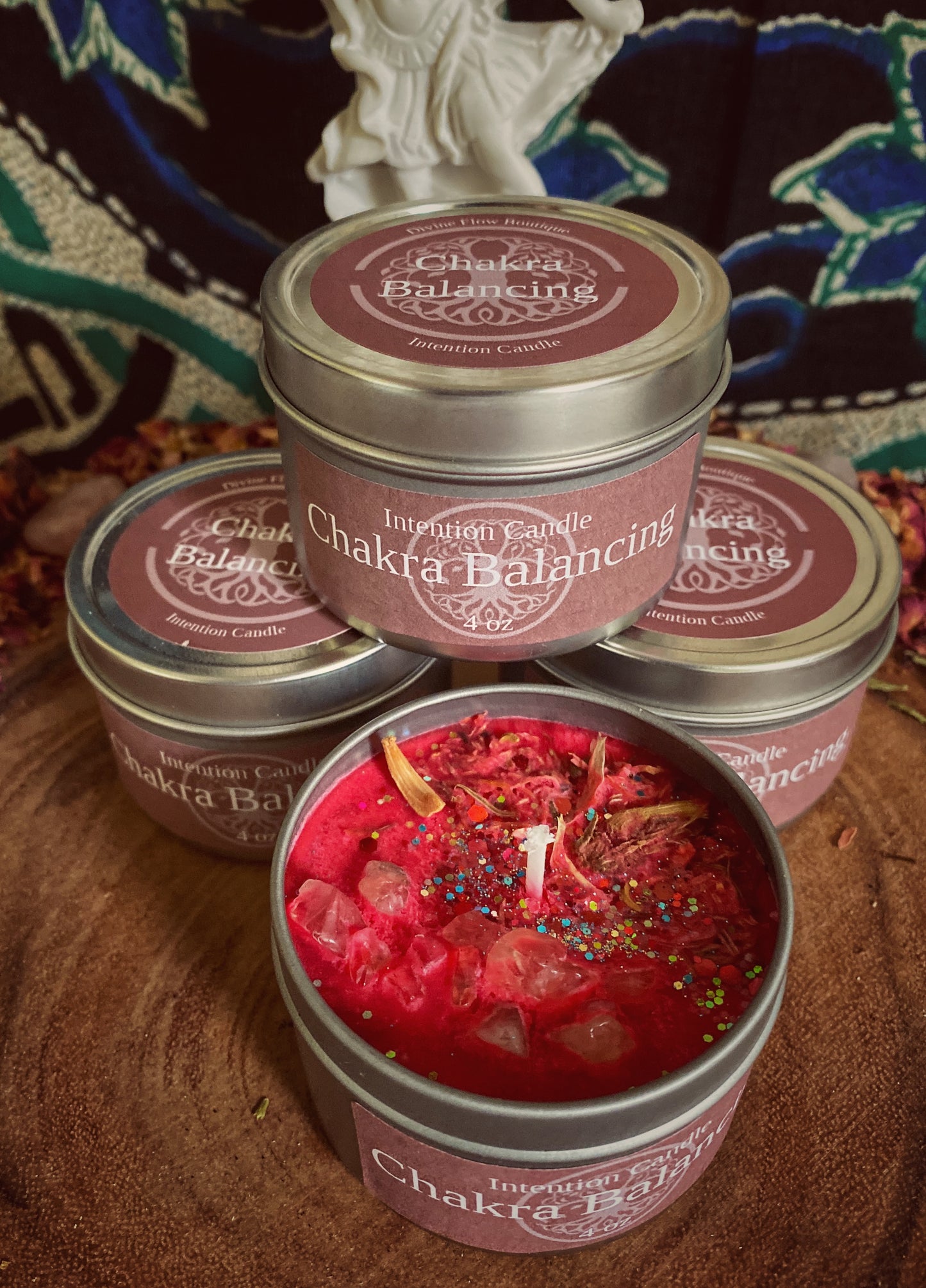 🧘♀️ Chakra Balancing intention candle🧘♀️