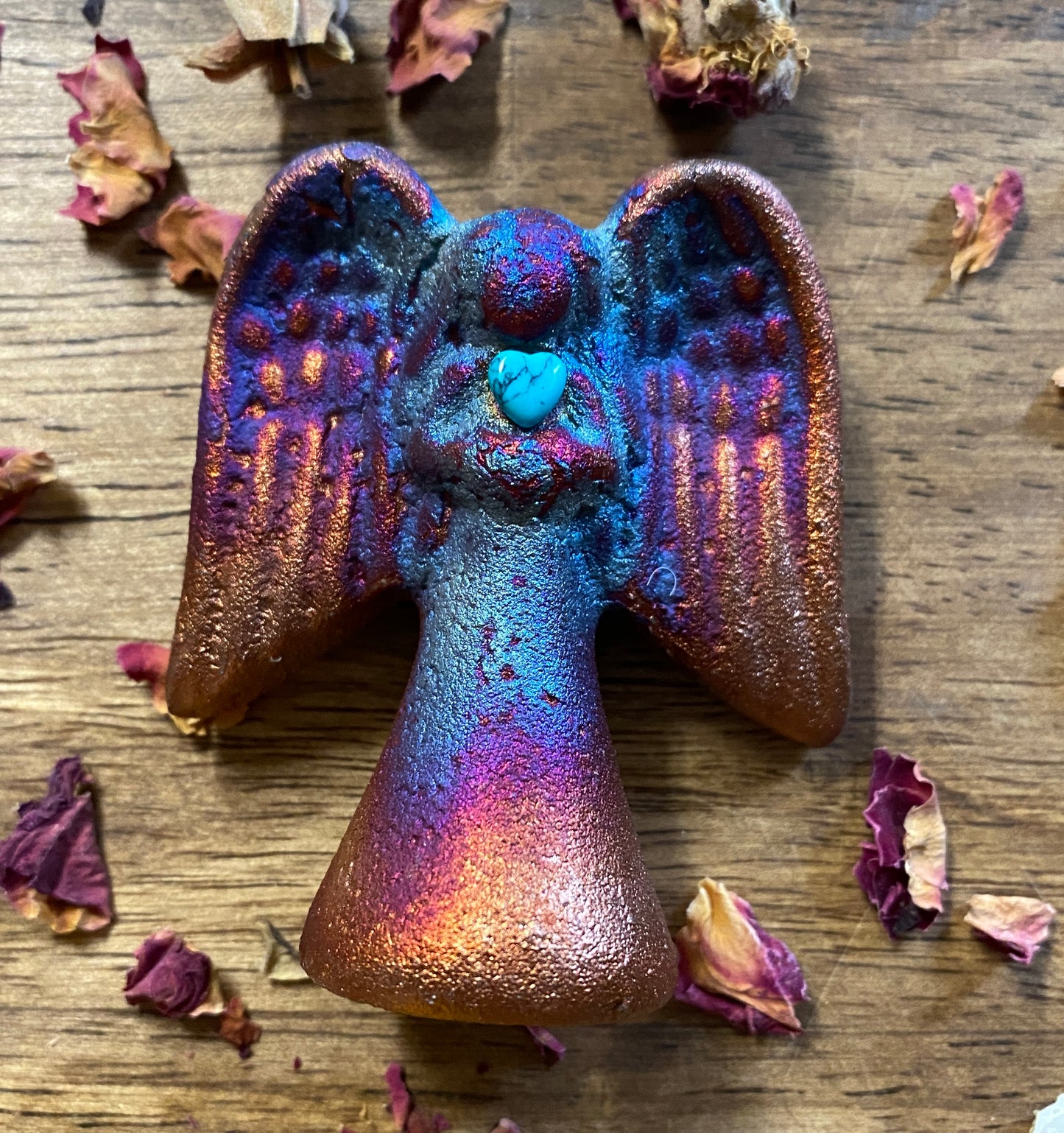 Raku Pottery | Spirit Angel | Jeremy Diller