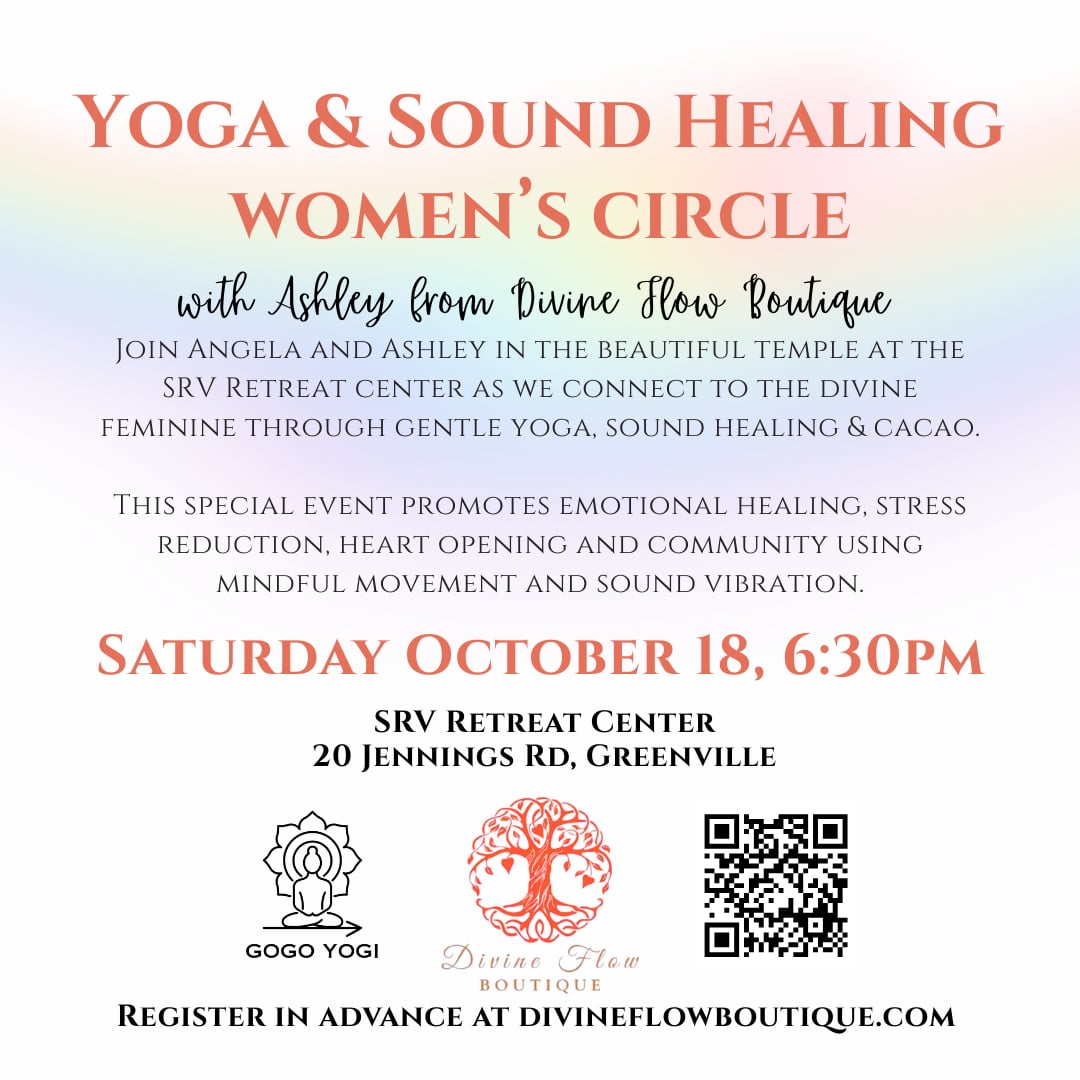 🧘♀️Yoga & Sound Healing Women's Circle✨