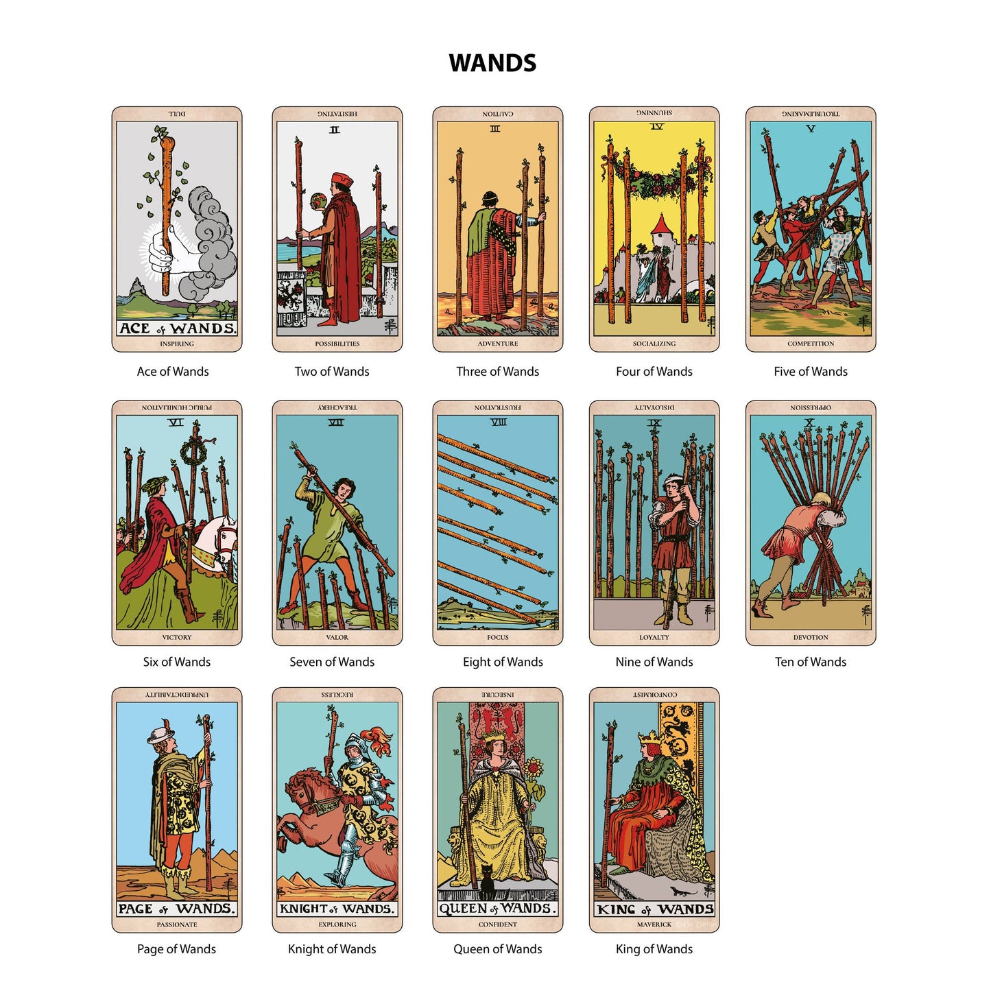 The Original Tarot, Learning Edition