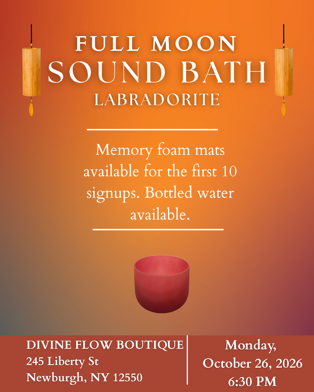 Full Moon Sound Bath | Labradorite| October