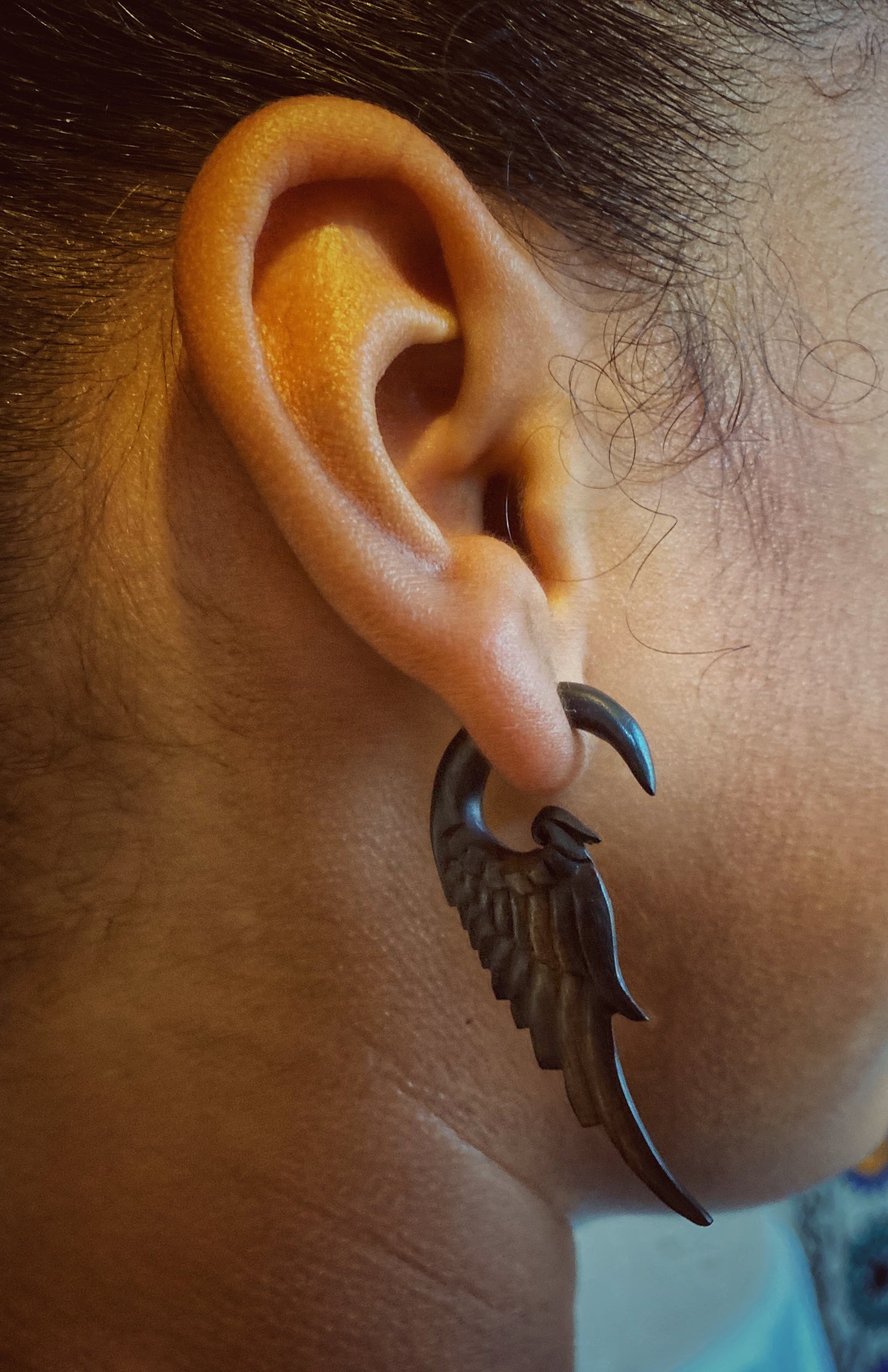 ✨Forest wings- Faux gauges✨