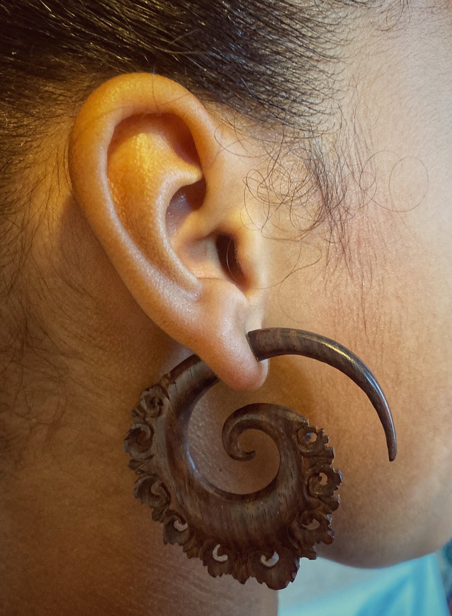 🌀Sanur Hooks- Faux gauges🌀