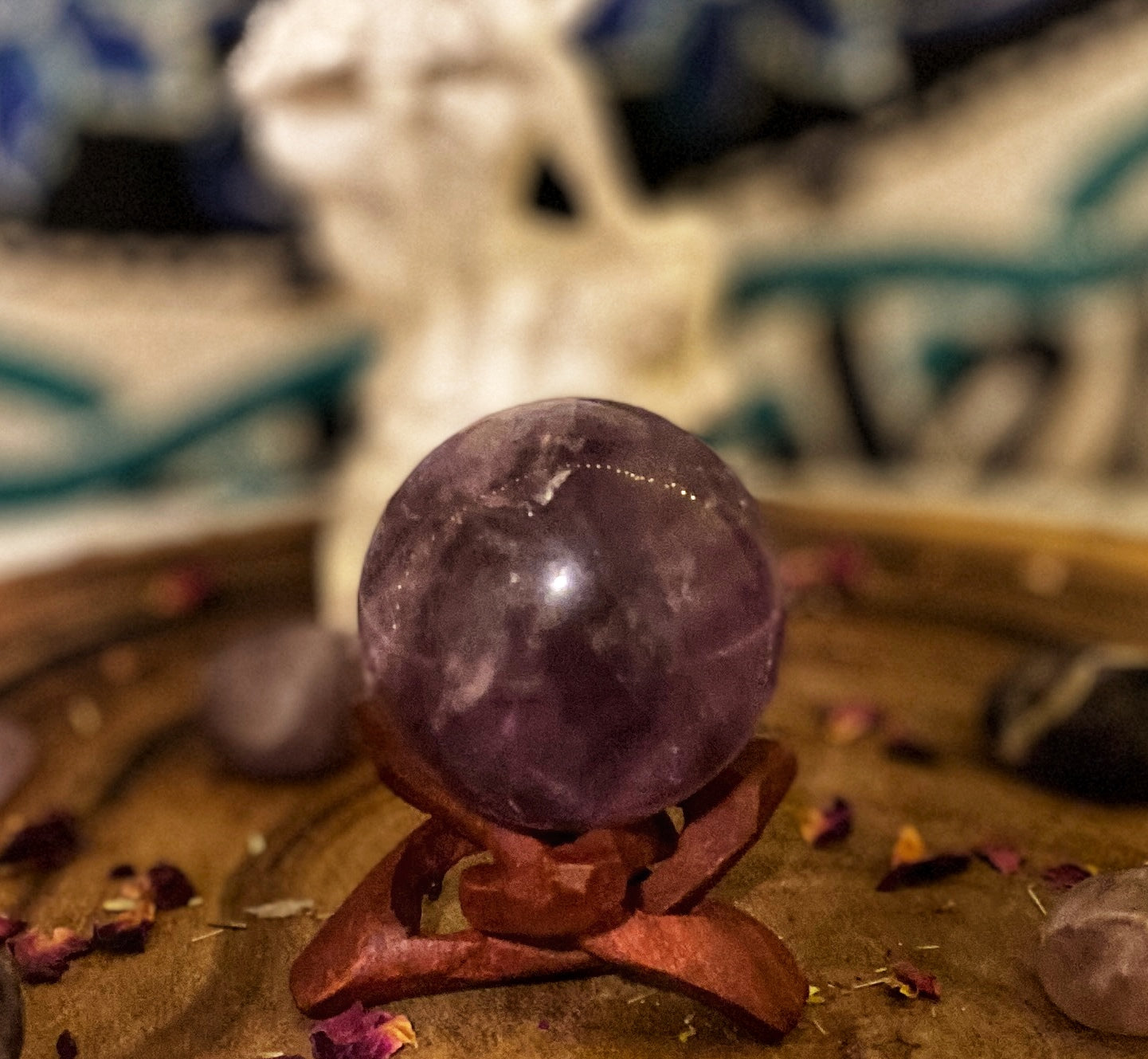 💟Amethyst Sphere- AA Grade (small)