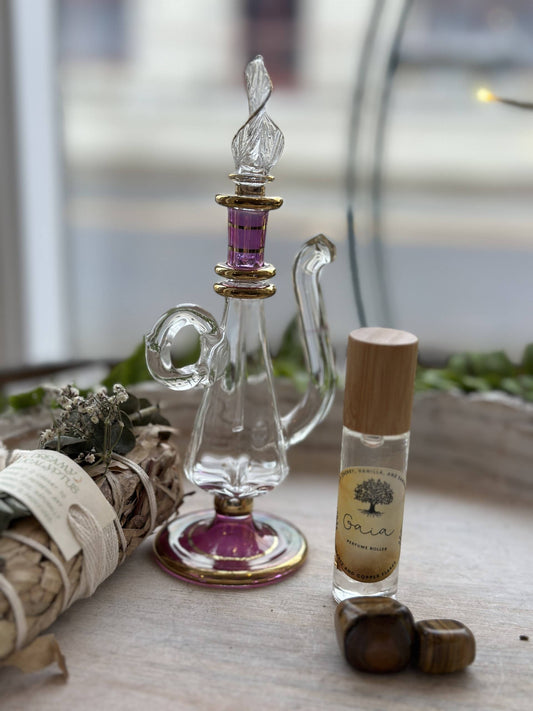Gaia Goddess Perfume Roller | Gemstone infused