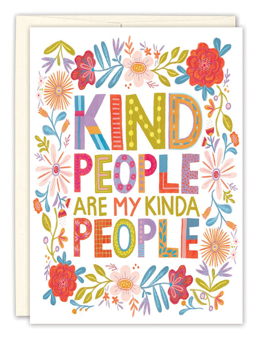 Kind People Friendship Card