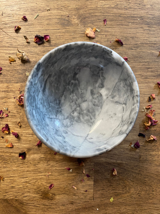 White Marble Bowl