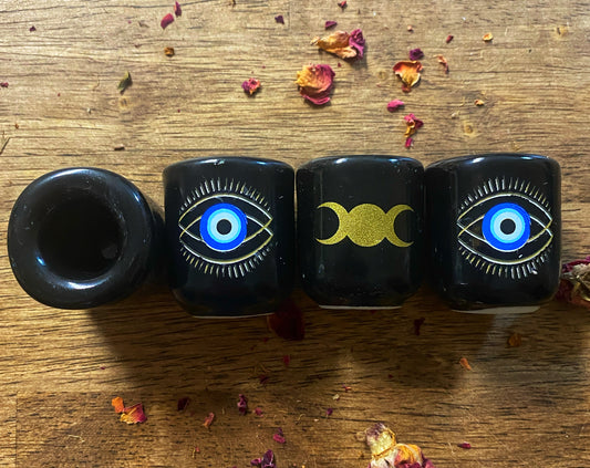 Ceramic Ritual Candle Holder