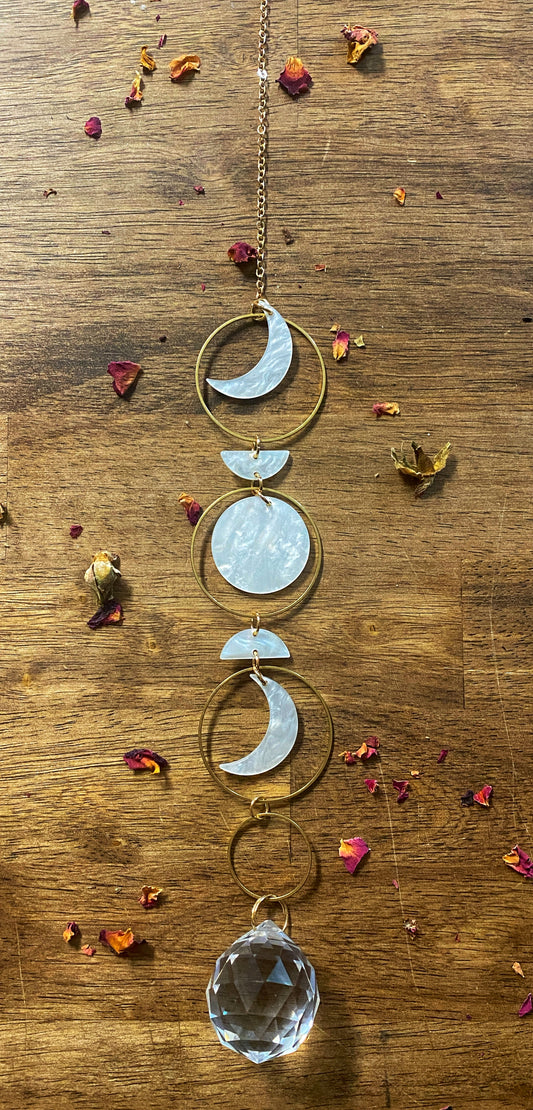 SUN & MOON RESIN SUNCATCHER