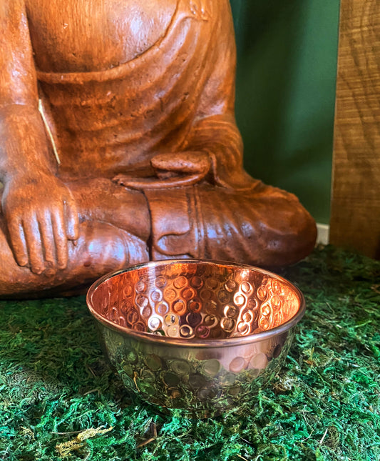 Copper Offering Bowl