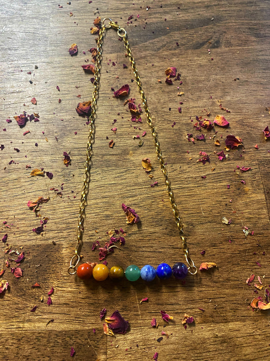 Chakra Necklace | Gold-fill