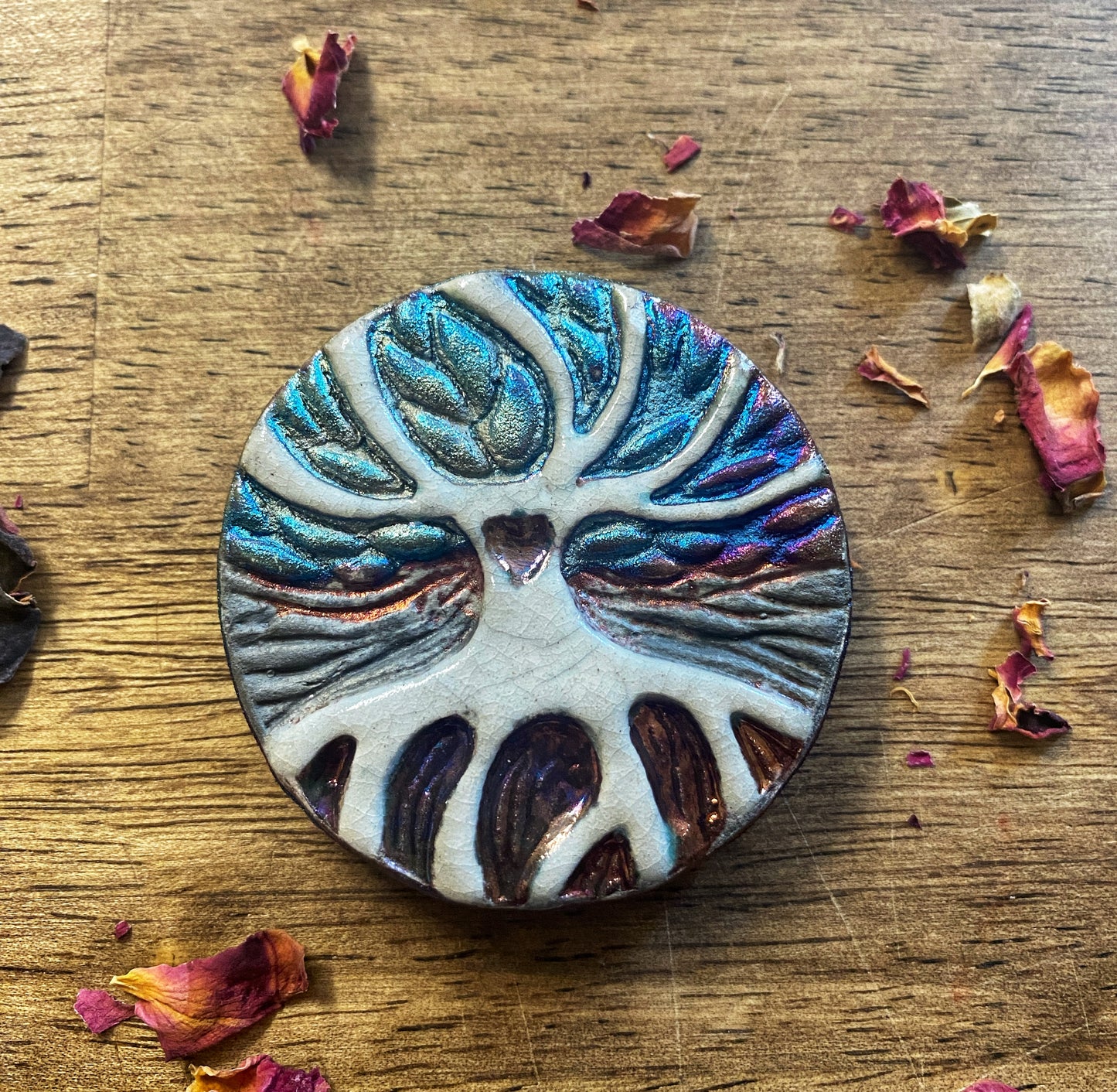 Raku Pottery | Jeremy Diller | Medallions