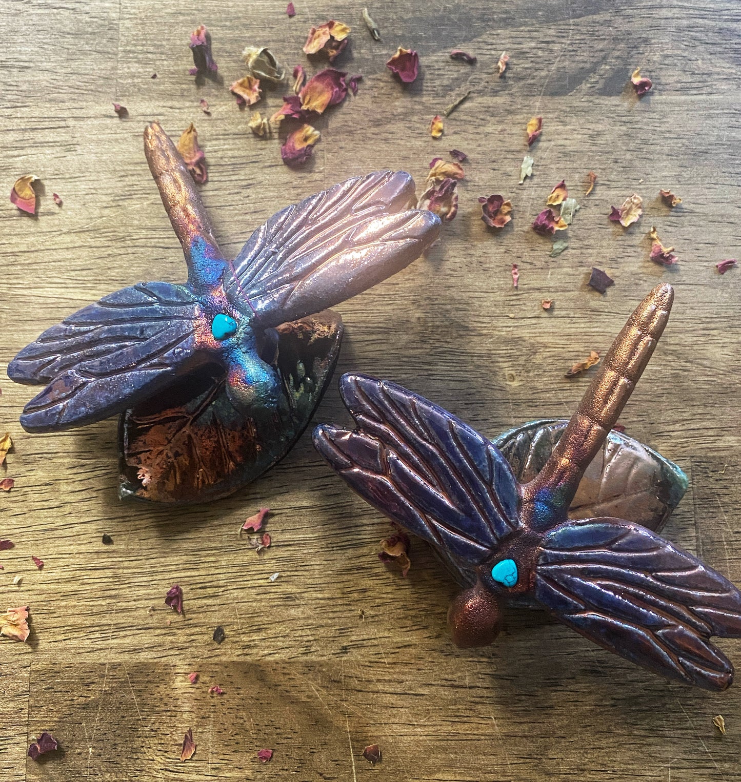 Raku Pottery | Jeremy Diller| Dragon Fly