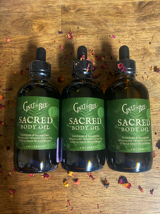 Sacred Body Oil | Gnat & Bee