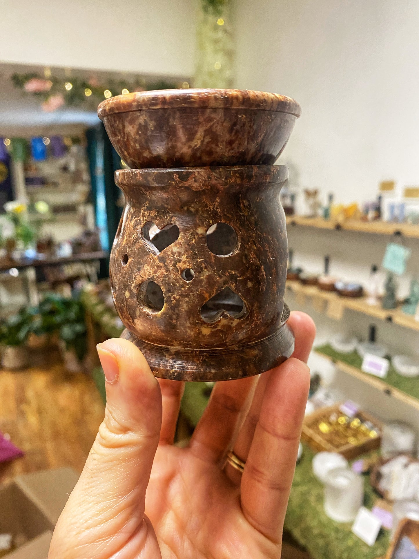 Soap Stone Oil Diffuser | small