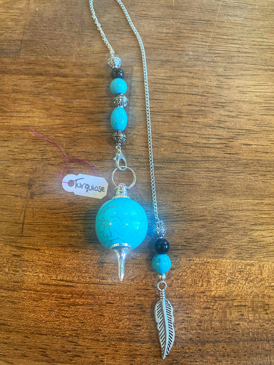 Pendulum Sephoroton Turquoise - Feather