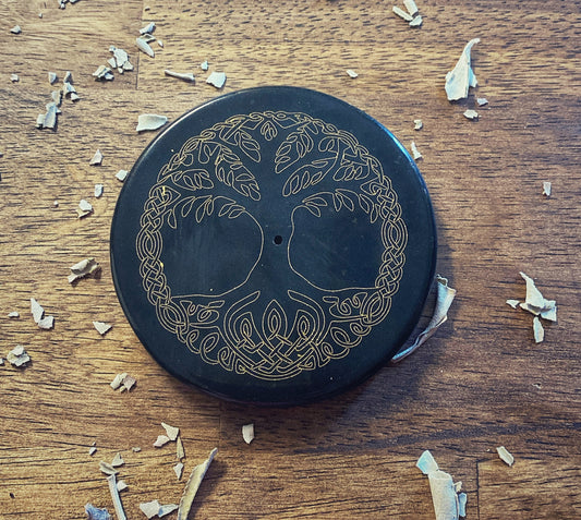 🌳Black Agate Tree Of Life Incense burner