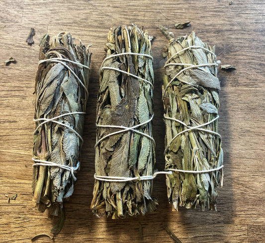Mugwort Smudging Bundle