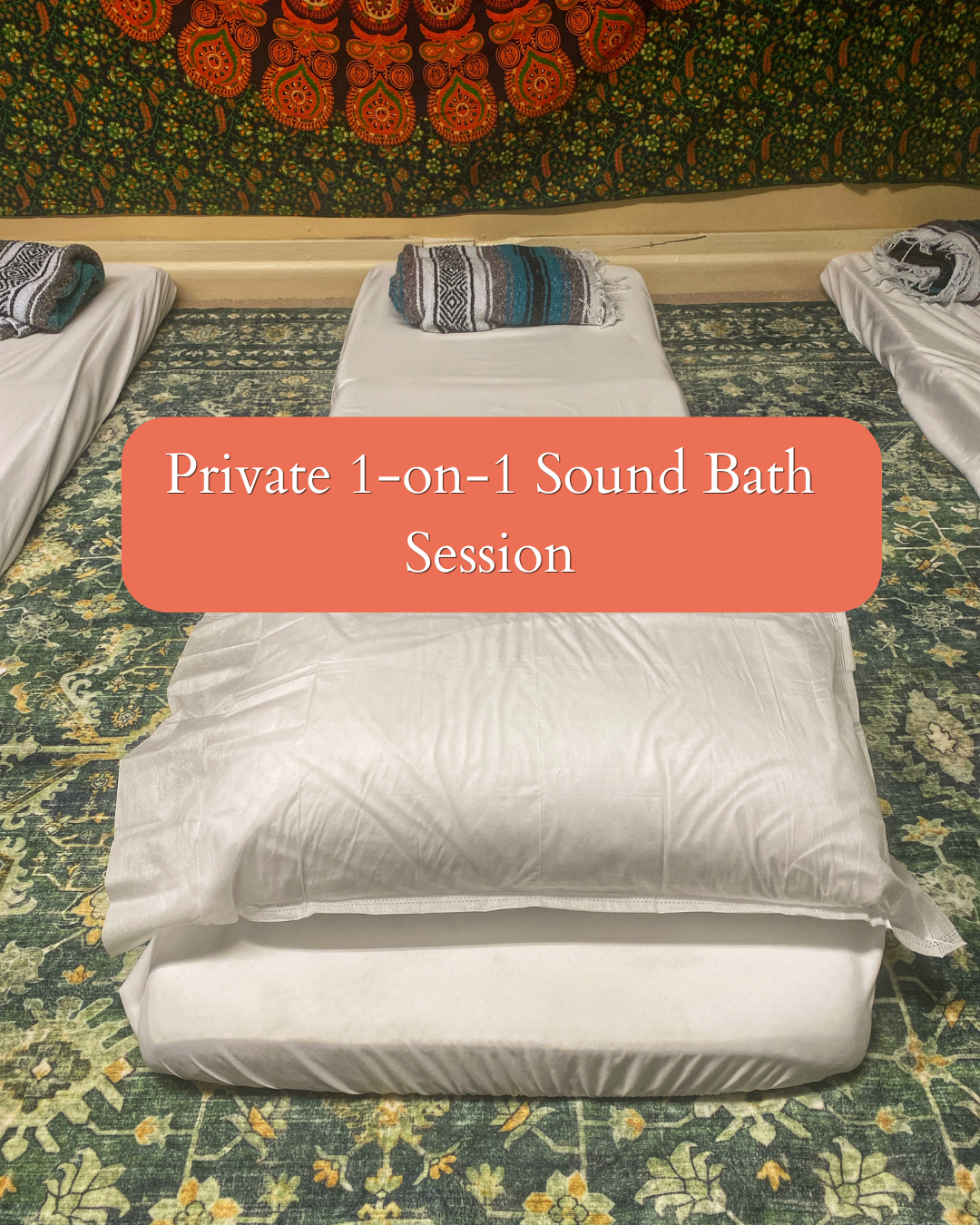 Private 1-on-1 Sound Bath Session