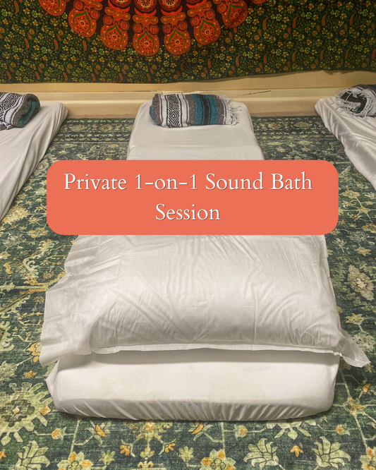 Private 1-on-1 Sound Bath Session