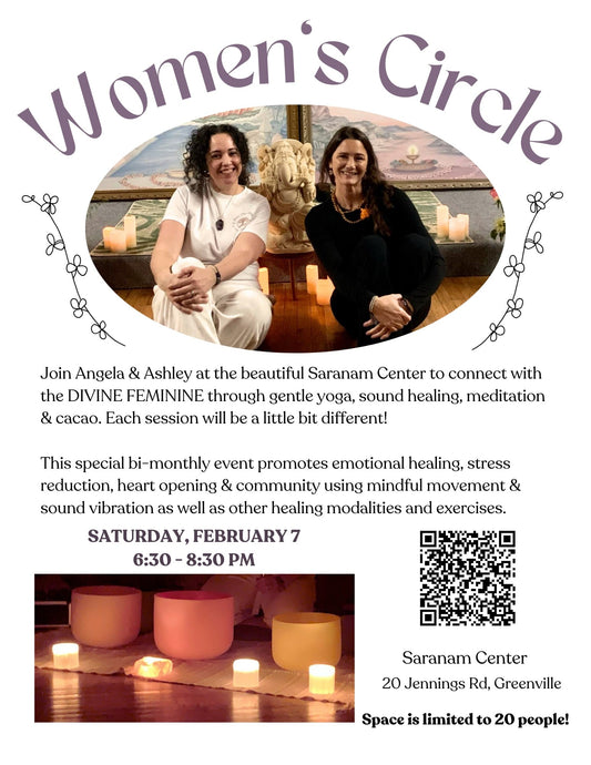 🧘‍♀️Yoga & Sound Healing Women's Circle✨