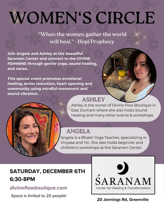 🧘‍♀️Yoga & Sound Healing Women's Circle✨