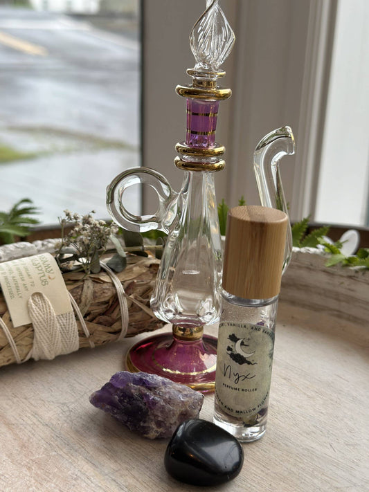 Nyx Goddess Perfume Roller | Gemstone infused