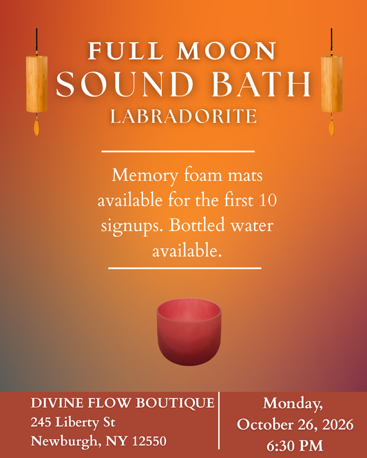 Full Moon Sound Bath | Labradorite| October