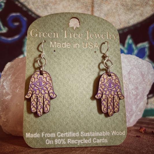 Hamsa Hand Earrings